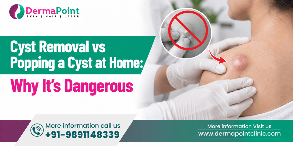 Cyst Removal vs Popping a Cyst at Home: Why It’s Dangerous
